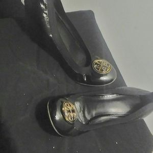 Tory Burch wedges flats combo?